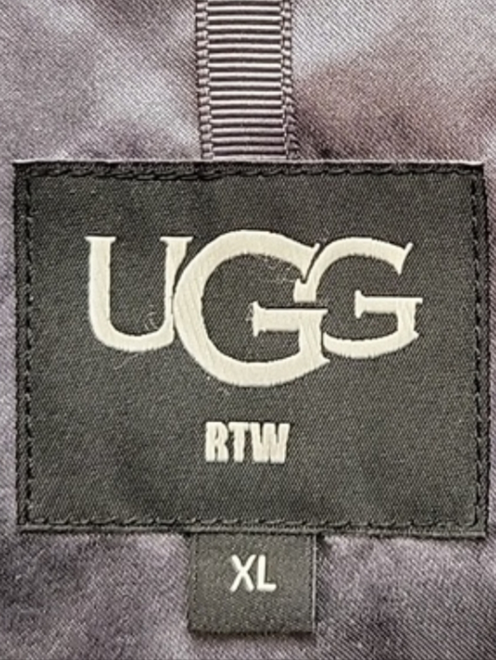 NWOT UGG Two-Tone Hooded Letty Sherpa Multi Block XL Coat - Picture 2 of 12